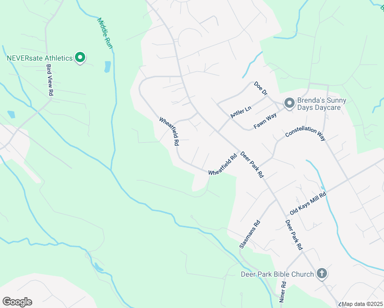map of restaurants, bars, coffee shops, grocery stores, and more near 1654 Chaff Drive in Finksburg