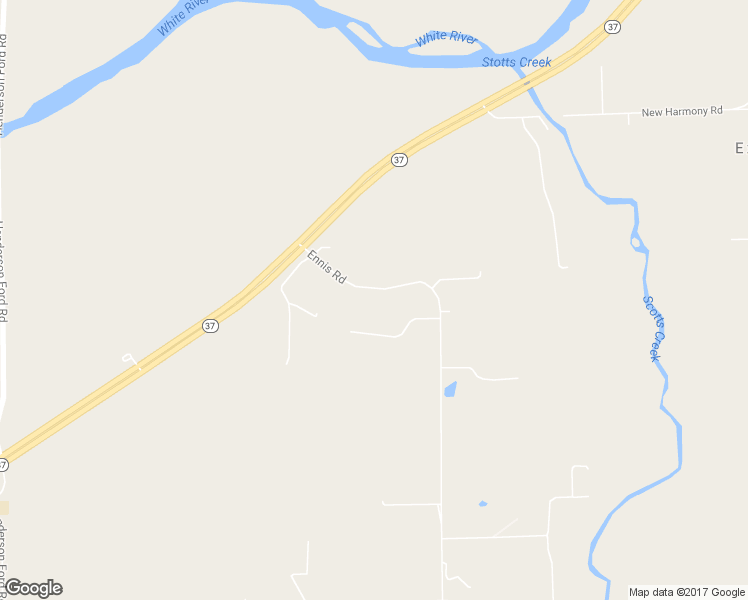 map of restaurants, bars, coffee shops, grocery stores, and more near 4610 Ennis Road in Martinsville