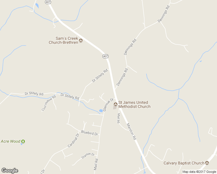 map of restaurants, bars, coffee shops, grocery stores, and more near 2918 Marston Road in New Windsor