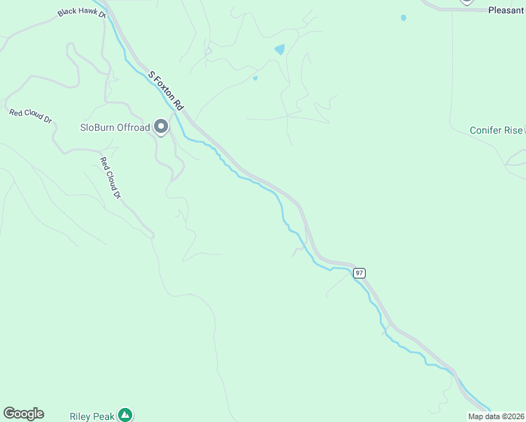 map of restaurants, bars, coffee shops, grocery stores, and more near 12149 South Foxton Road in Conifer