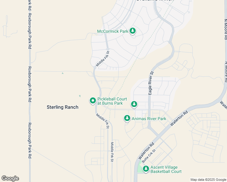map of restaurants, bars, coffee shops, grocery stores, and more near 9160 Basalt Lane in Littleton