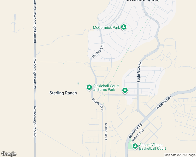 map of restaurants, bars, coffee shops, grocery stores, and more near 8440 Rush Creek Avenue in Littleton