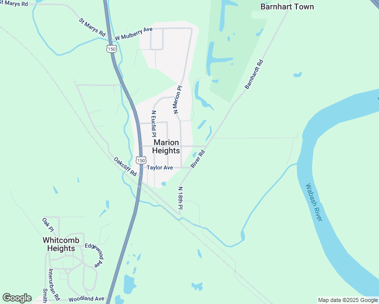 map of restaurants, bars, coffee shops, grocery stores, and more near 1600-1798 Michaels Avenue in West Terre Haute