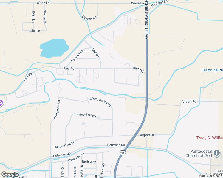 map of restaurants, bars, coffee shops, grocery stores, and more near 661 Carson River Drive in Fallon