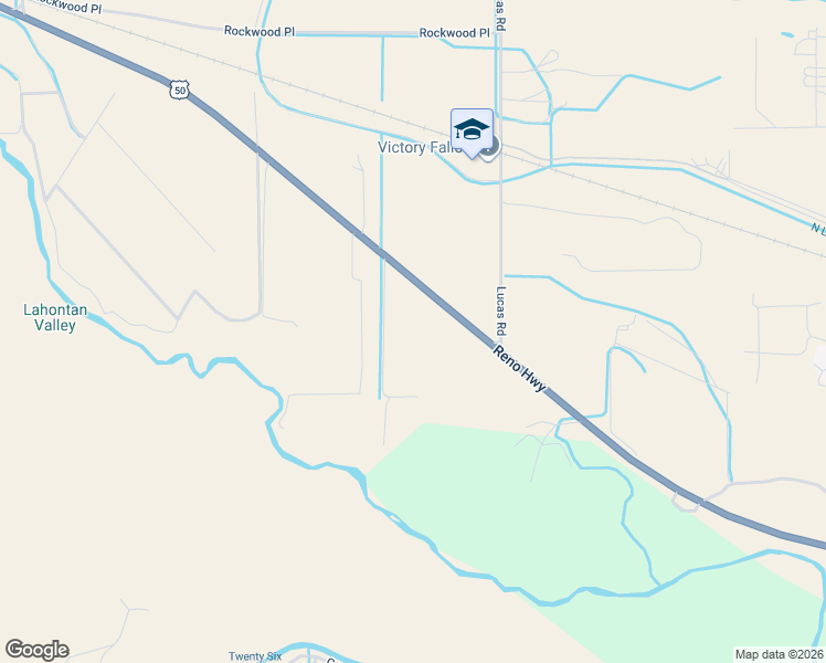 map of restaurants, bars, coffee shops, grocery stores, and more near 7135 Reno Highway in Fallon