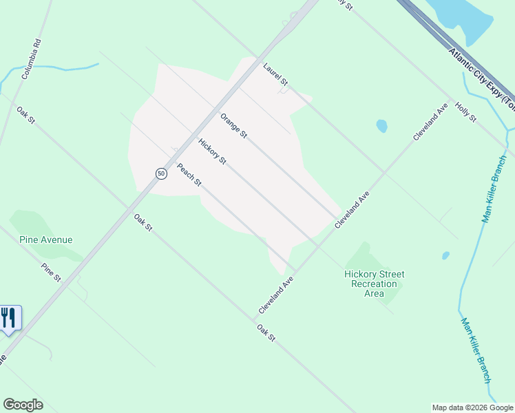 map of restaurants, bars, coffee shops, grocery stores, and more near 5904 Hickory Street in Hamilton