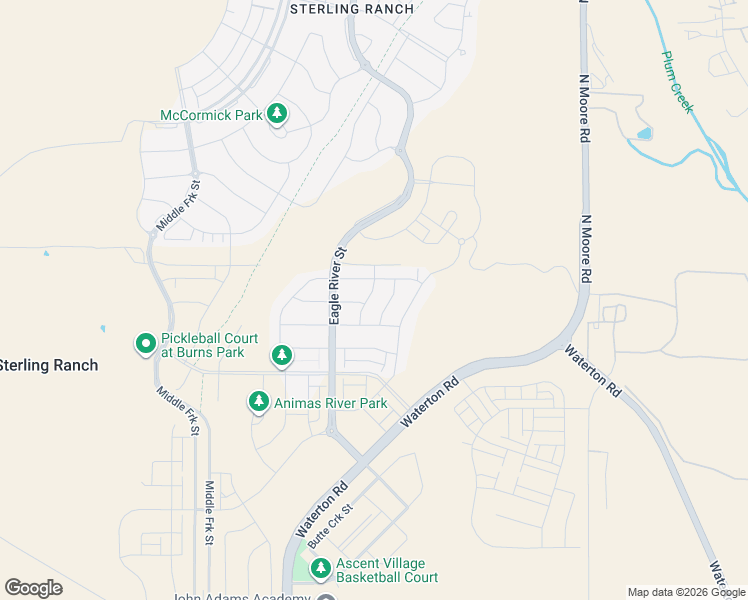 map of restaurants, bars, coffee shops, grocery stores, and more near 9142 Rio Blanco Street in Littleton