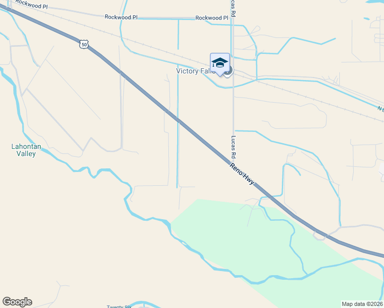 map of restaurants, bars, coffee shops, grocery stores, and more near 7135 Reno Highway in Fallon