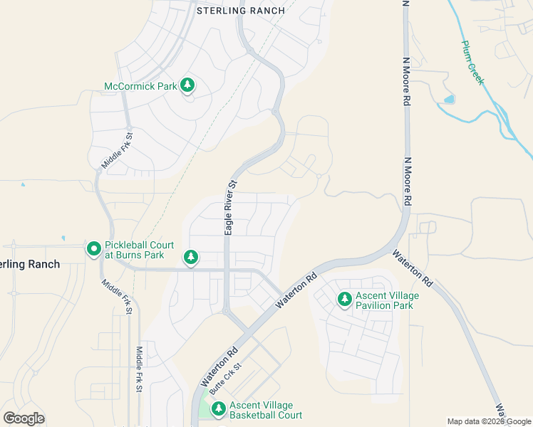 map of restaurants, bars, coffee shops, grocery stores, and more near 9149 Fraser River Street in Littleton
