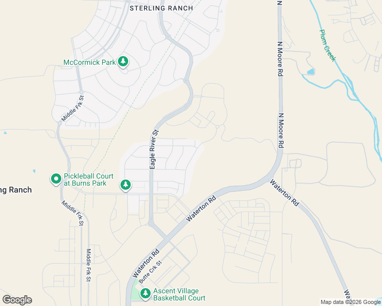 map of restaurants, bars, coffee shops, grocery stores, and more near 9149 Fraser River Street in Littleton