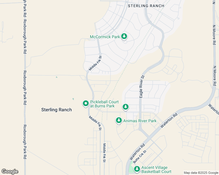 map of restaurants, bars, coffee shops, grocery stores, and more near 9160 Basalt Lane in Littleton