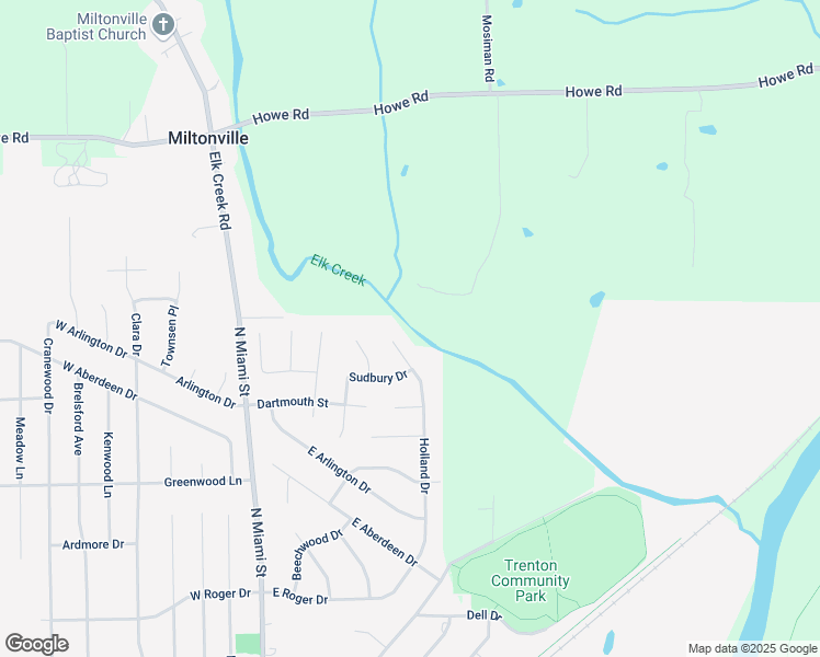 map of restaurants, bars, coffee shops, grocery stores, and more near 534 Holland Drive in Trenton