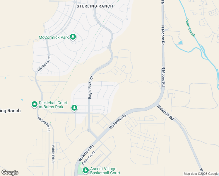 map of restaurants, bars, coffee shops, grocery stores, and more near 9149 Fraser River Street in Littleton