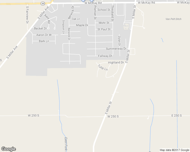 map of restaurants, bars, coffee shops, grocery stores, and more near 2843 South Rosewood Drive in Shelbyville