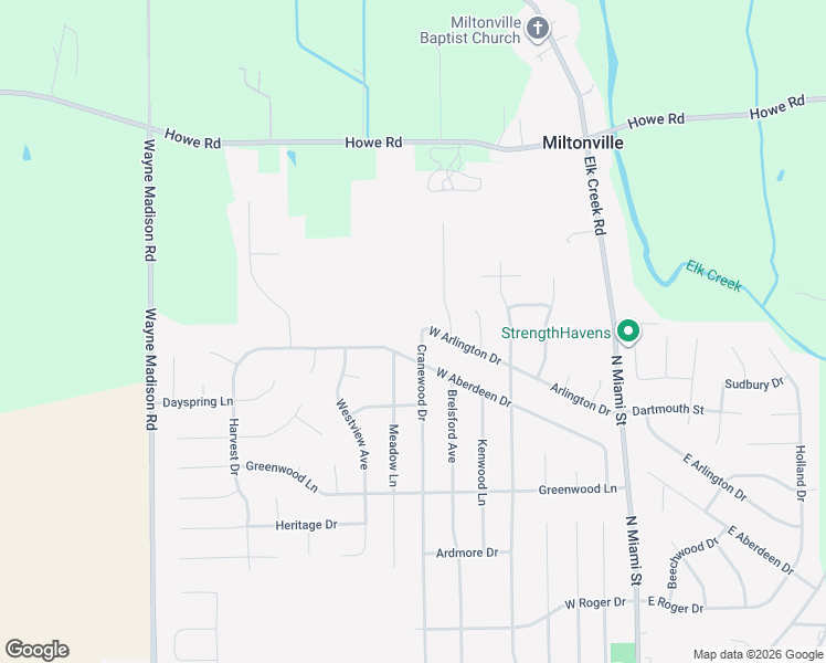 map of restaurants, bars, coffee shops, grocery stores, and more near 615 Cranewood Drive in Trenton