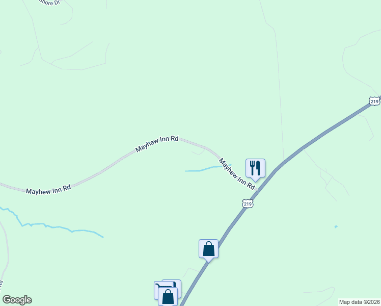 map of restaurants, bars, coffee shops, grocery stores, and more near 75 Mayhew Inn Manor Lane in Oakland