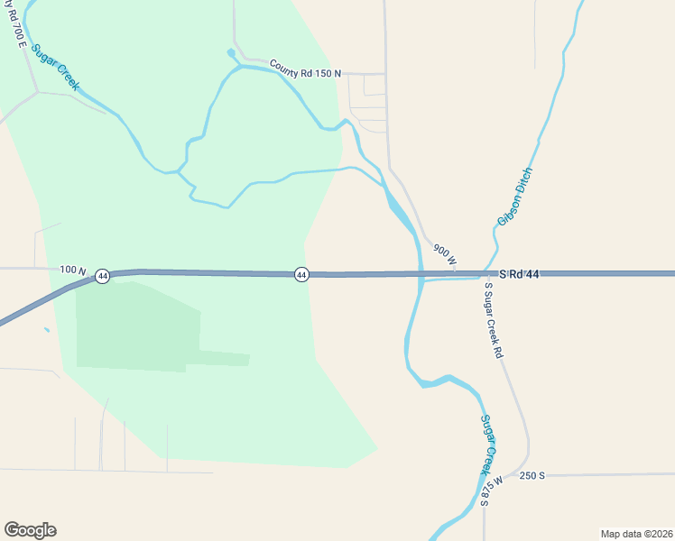 map of restaurants, bars, coffee shops, grocery stores, and more near Indiana 44 in Franklin