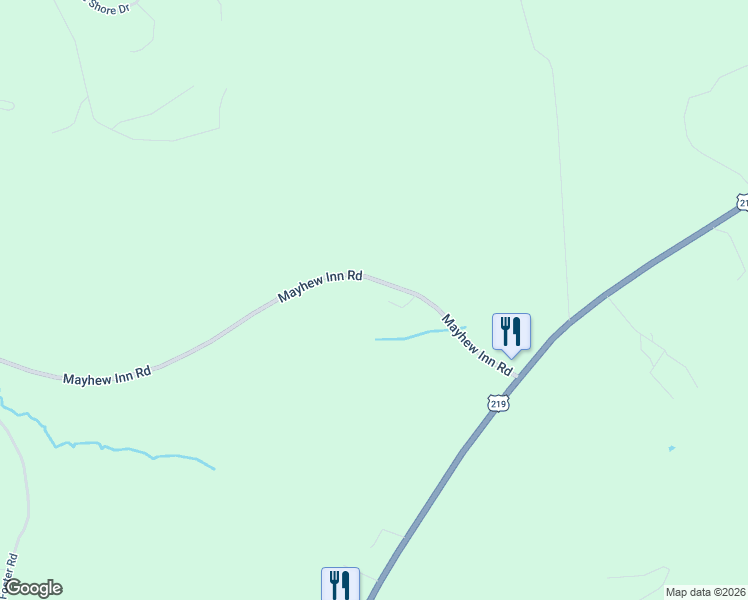 map of restaurants, bars, coffee shops, grocery stores, and more near 75 Mayhew Inn Manor Lane in Oakland