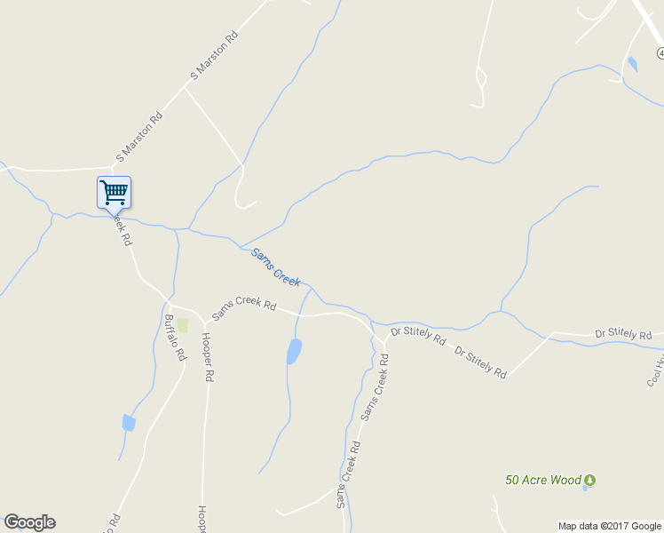 map of restaurants, bars, coffee shops, grocery stores, and more near 3014 Sams Creek Road in New Windsor