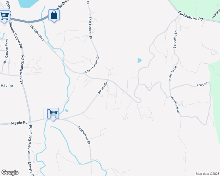 map of restaurants, bars, coffee shops, grocery stores, and more near Old Olive Highway in Oroville East