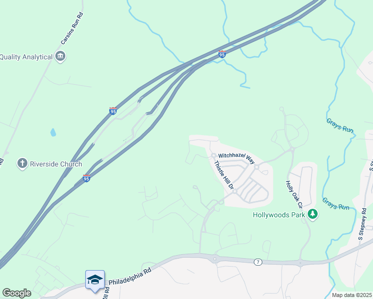 map of restaurants, bars, coffee shops, grocery stores, and more near 671 English Ivy Way in Aberdeen