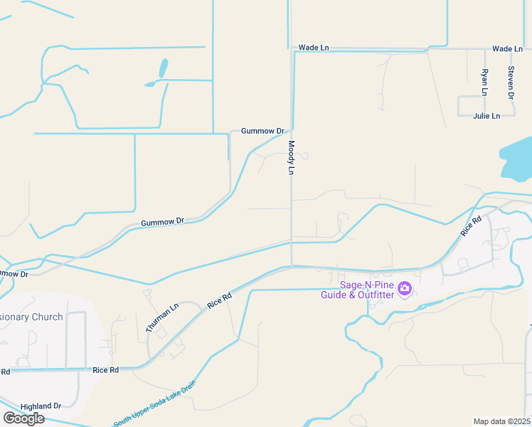 map of restaurants, bars, coffee shops, grocery stores, and more near 2045 Trails End in Fallon