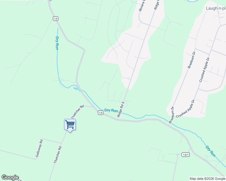 map of restaurants, bars, coffee shops, grocery stores, and more near 73 Shuykill Drive in Martinsburg