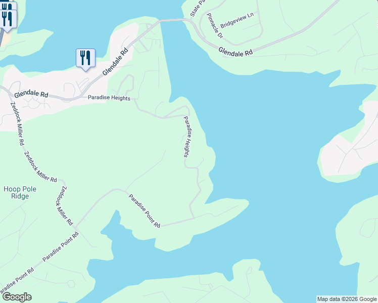 map of restaurants, bars, coffee shops, grocery stores, and more near 336 Paradise Heights in Oakland