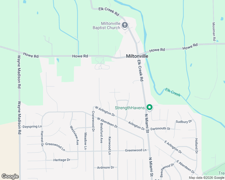 map of restaurants, bars, coffee shops, grocery stores, and more near 417 Hollyhock Court in Trenton