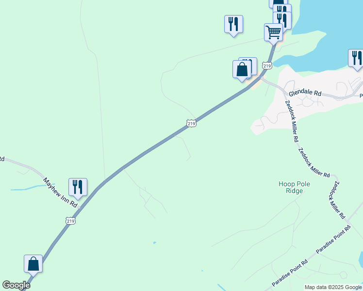 map of restaurants, bars, coffee shops, grocery stores, and more near 20 Laurel Brook Drive in Oakland