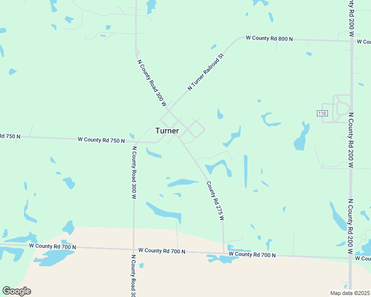 map of restaurants, bars, coffee shops, grocery stores, and more near 7476 North County Road 275 West in Brazil