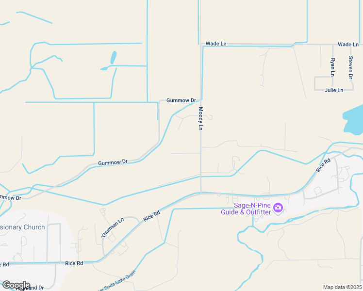 map of restaurants, bars, coffee shops, grocery stores, and more near 2045 Trails End in Fallon