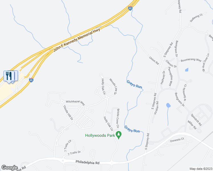 map of restaurants, bars, coffee shops, grocery stores, and more near 4930 Villa Point Drive in Aberdeen
