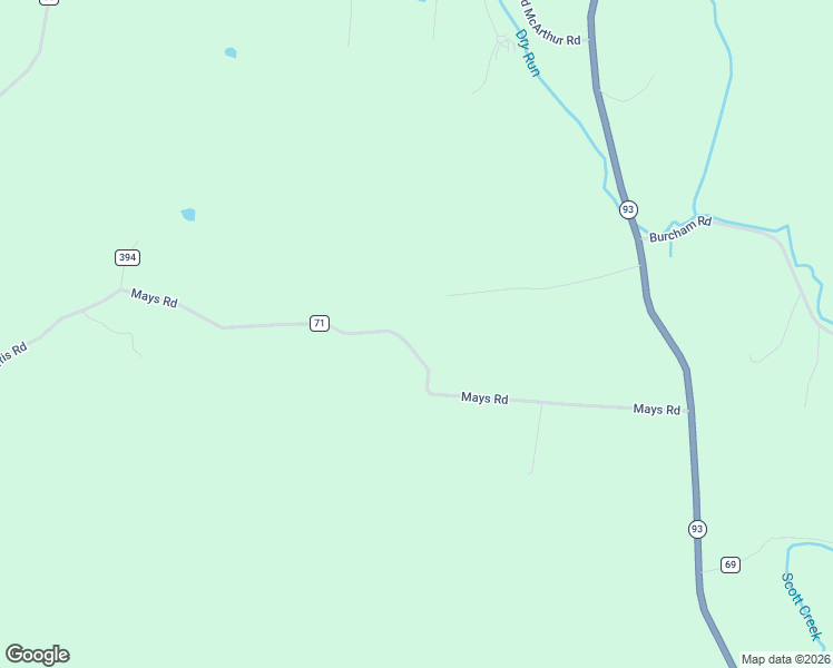 map of restaurants, bars, coffee shops, grocery stores, and more near 31096 Mays Road in Logan