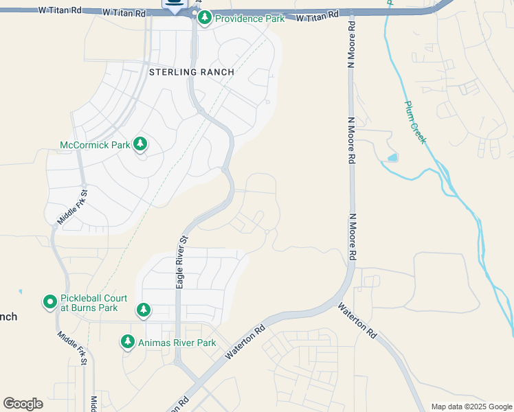 map of restaurants, bars, coffee shops, grocery stores, and more near 9312 Merino Circle in Littleton