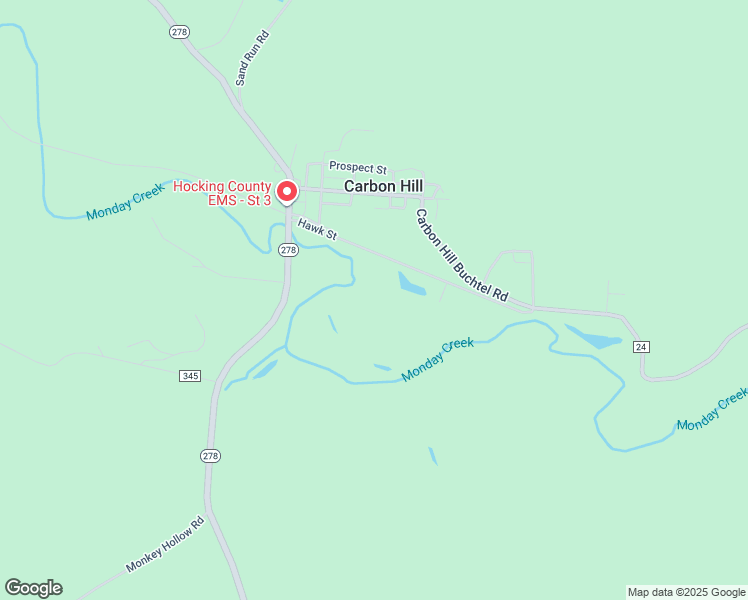 map of restaurants, bars, coffee shops, grocery stores, and more near in Carbon Hill