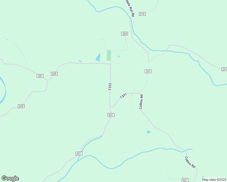 map of restaurants, bars, coffee shops, grocery stores, and more near 170 Berg Church Road in Whipple