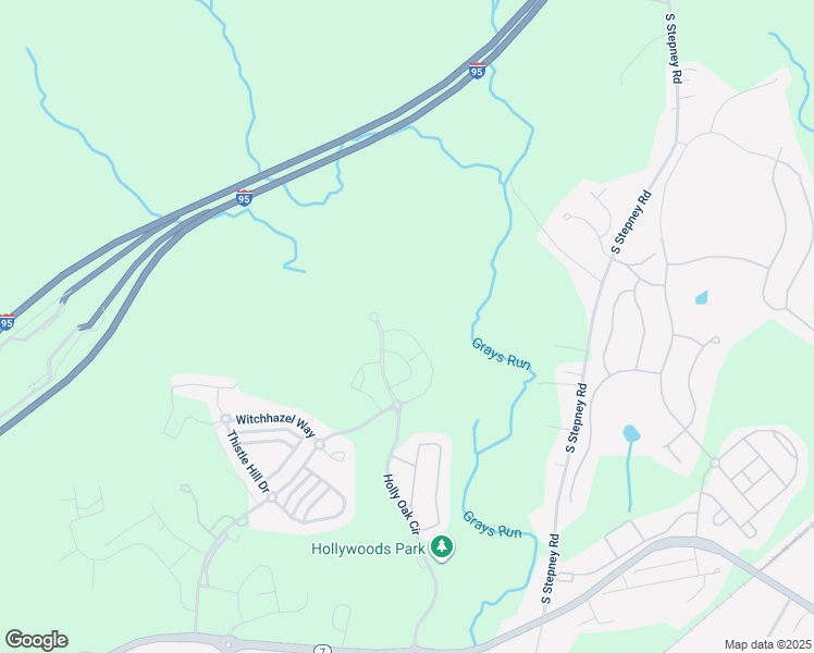 map of restaurants, bars, coffee shops, grocery stores, and more near 5051 Woods Line Drive in Aberdeen