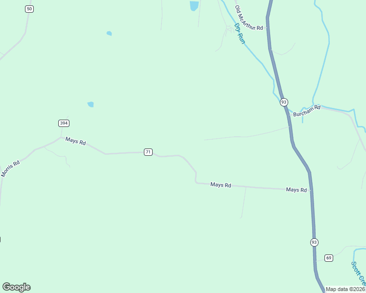 map of restaurants, bars, coffee shops, grocery stores, and more near 31096 Mays Road in Logan