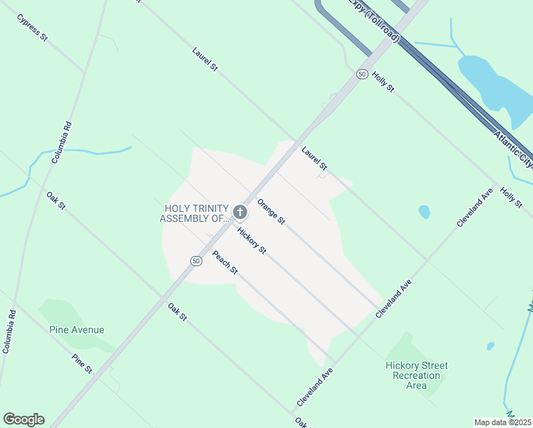 map of restaurants, bars, coffee shops, grocery stores, and more near 5930 Orange Street in Hamilton Township