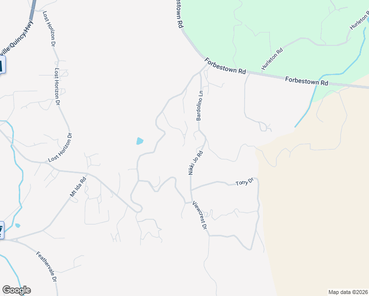 map of restaurants, bars, coffee shops, grocery stores, and more near 6070 Old Olive Highway in Oroville