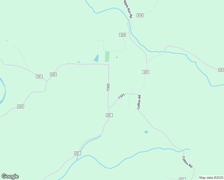 map of restaurants, bars, coffee shops, grocery stores, and more near 170 Berg Church Road in Whipple