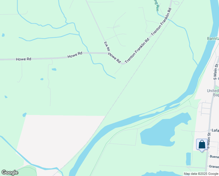map of restaurants, bars, coffee shops, grocery stores, and more near 4450 Trenton Franklin Road in Middletown