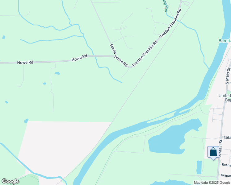 map of restaurants, bars, coffee shops, grocery stores, and more near 4450 Trenton Franklin Road in Middletown