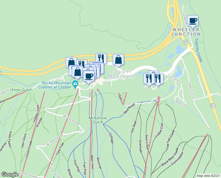 map of restaurants, bars, coffee shops, grocery stores, and more near 108 Guller Road in Frisco