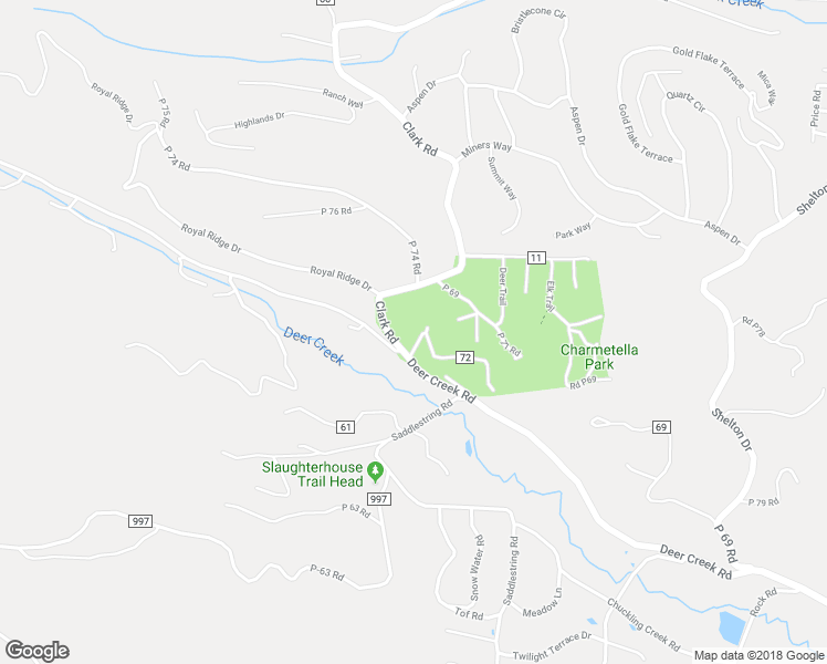 map of restaurants, bars, coffee shops, grocery stores, and more near 57 P72 in Bailey