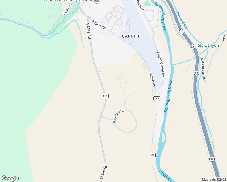map of restaurants, bars, coffee shops, grocery stores, and more near 110 Maroon Dr in Glenwood Springs