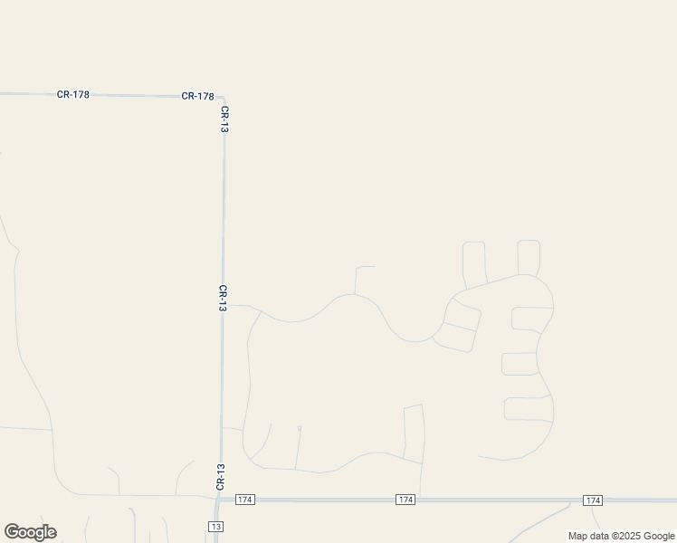 map of restaurants, bars, coffee shops, grocery stores, and more near 3890 County Road 174 in Elizabeth