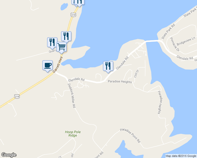 map of restaurants, bars, coffee shops, grocery stores, and more near 25 Silver Tree Lane in Oakland
