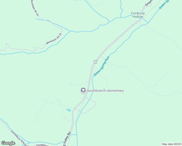 Greenspring Valley Road, Green Spring WV Walk Score
